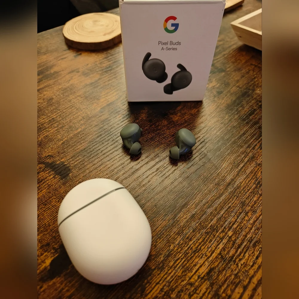 Google Pixel A series green olive